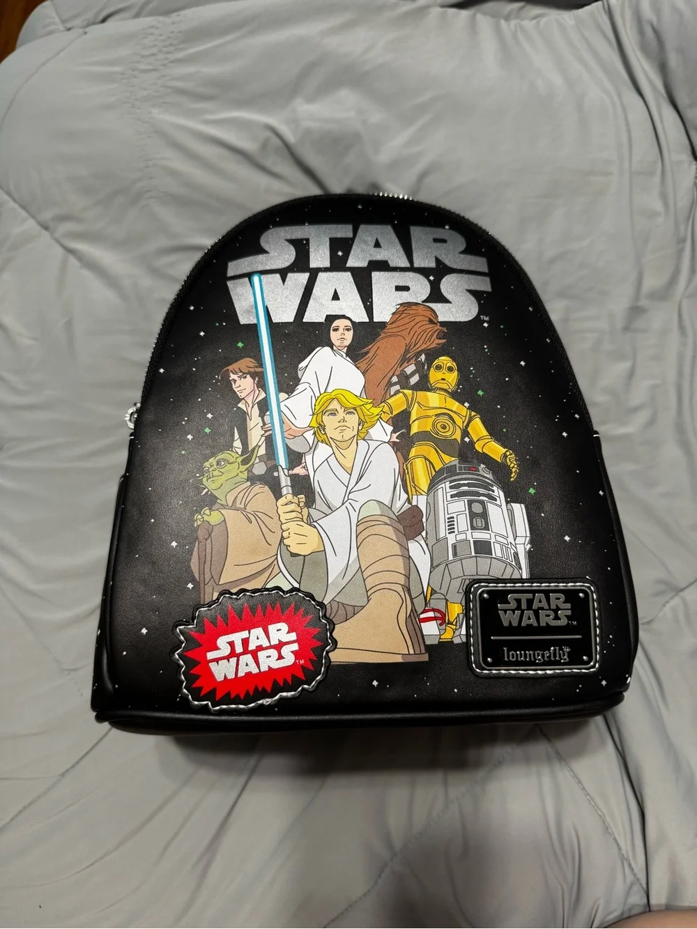 Loungefly x Star Wars Glow-in-the-Dark Mini Backpack | NWT | $90